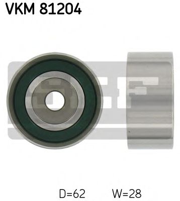Deflection/Guide Pulley, timing belt VKM 81204