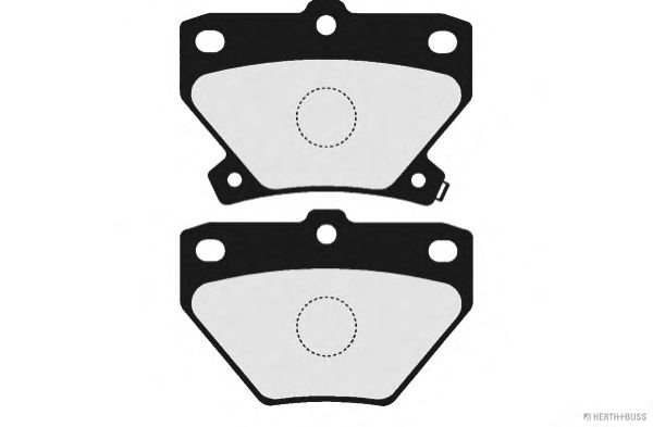 Brake Pad Set, disc brake J3612018