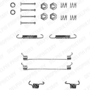 Accessory Kit, brake shoes LY1055
