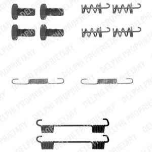 Accessory Kit, parking brake shoes LY1104