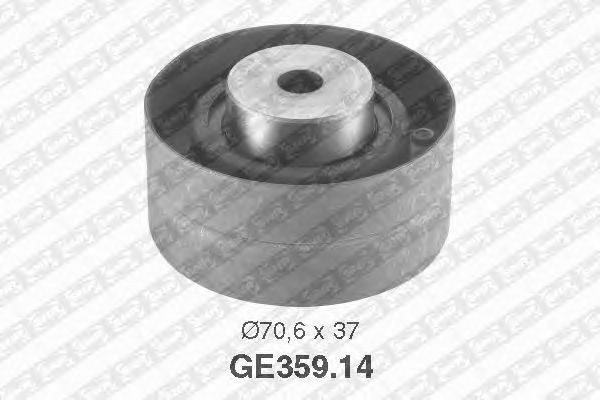 Deflection/Guide Pulley, timing belt GE359.14