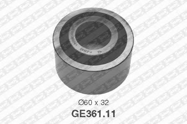 Deflection/Guide Pulley, timing belt GE361.11