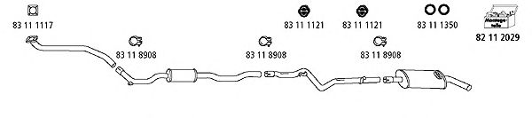 Exhaust System VW_881