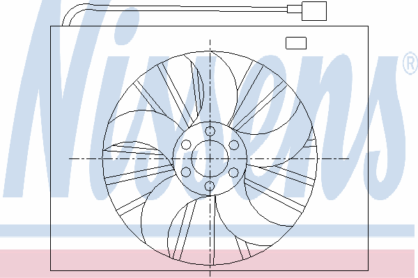 Ventilator, condensator airconditioning 85295