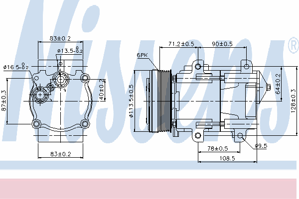 Compressor, air conditioning 89046