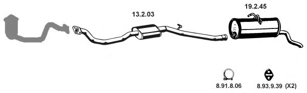 Exhaust System 222283