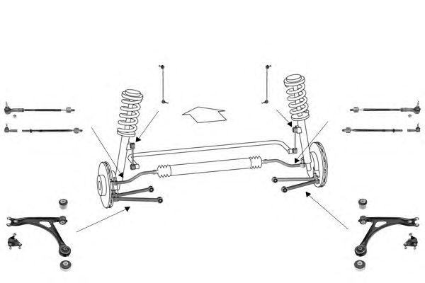 Steering; Wheel Suspension WG0408900
