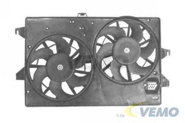 Fan, radiator V25-01-1542