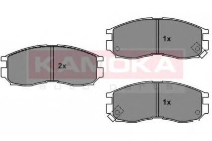 Brake Pad Set, disc brake 1011528