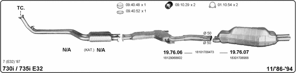 Exhaust System 511000103