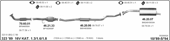 Exhaust System 552000028