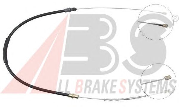 Cable, parking brake K12347
