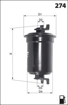 Fuel filter ELE6034