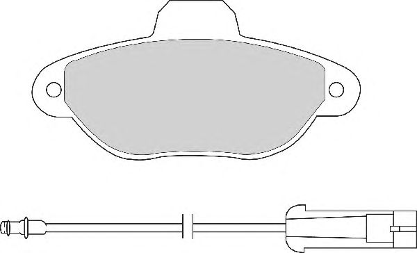 Brake Pad Set, disc brake FD6504A