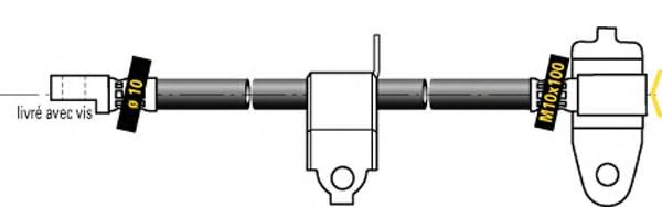 Tubo flexible de frenos F5506