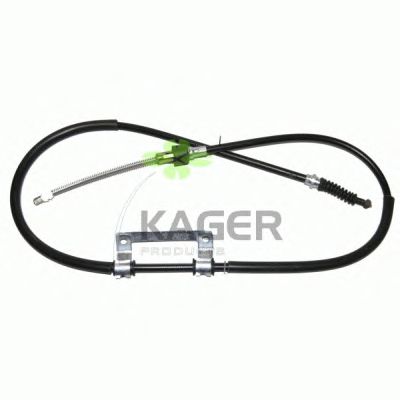Cable, parking brake 19-6165
