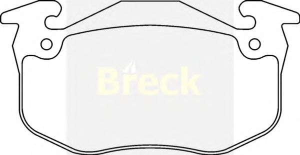 Brake Pad Set, disc brake 20634 00 702 00
