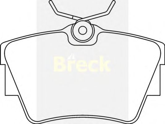 Brake Pad Set, disc brake 23980 00 703 00
