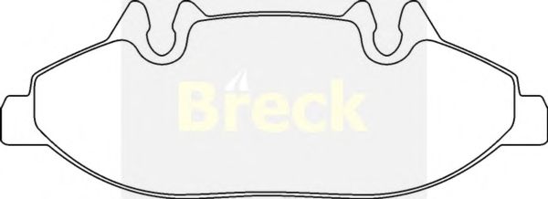 Brake Pad Set, disc brake 24007 00 703 00