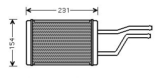 Voorverwarmer, interieurverwarming 228M33