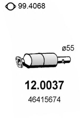 Catalytic Converter 12.0037
