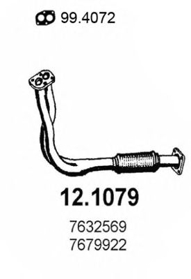 Exhaust Pipe 12.1079
