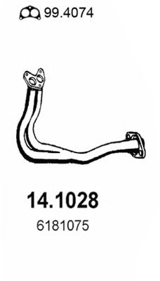 Exhaust Pipe 14.1028