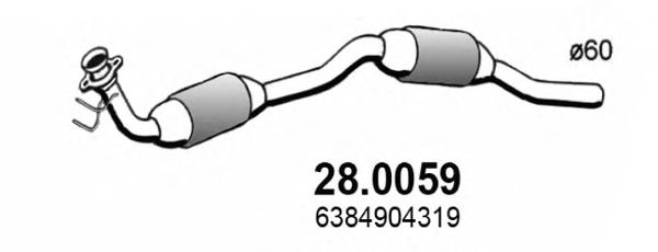 Katalysator 28.0059