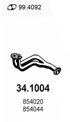 Exhaust Pipe 34.1004