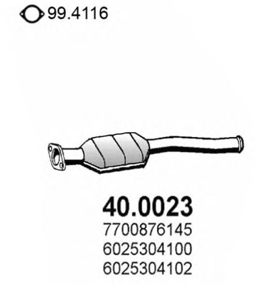 Catalytic Converter 40.0023