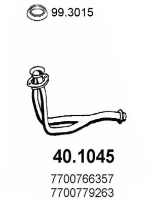 Exhaust Pipe 40.1045