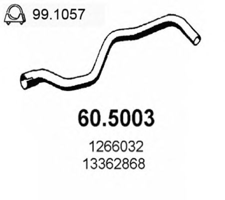 Exhaust Pipe 60.5003