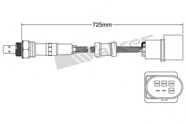 Lambda sensörü 250-25061
