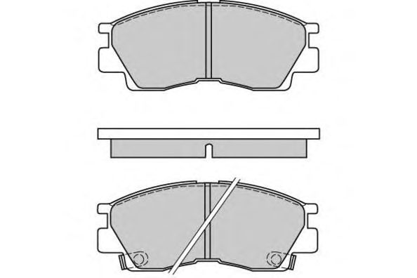 Brake Pad Set, disc brake 12-0453