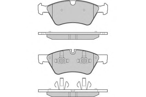 Brake Pad Set, disc brake 12-1279