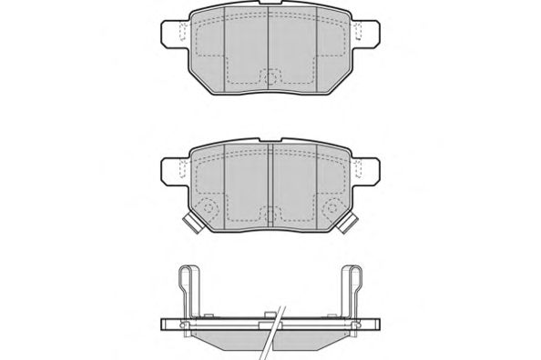 Brake Pad Set, disc brake 12-1485