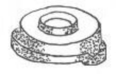 Supporting Ring, suspension strut bearing 28095