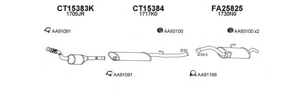 Exhaust System 150067
