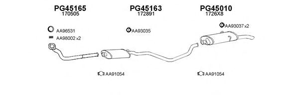 Exhaust System 450108