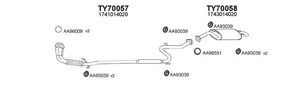 Exhaust System 700016