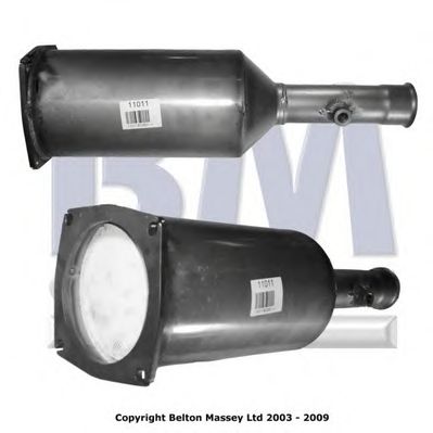 Soot/Particulate Filter, exhaust system BM11011