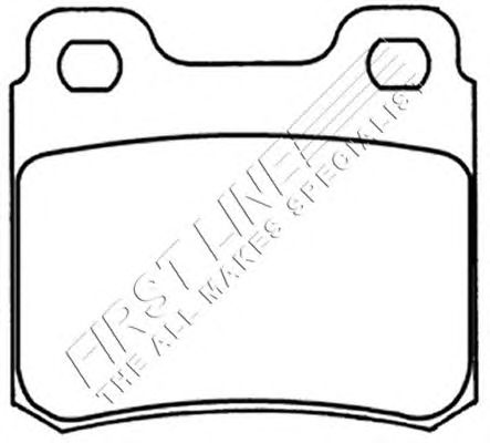 Brake Pad Set, disc brake FBP1444