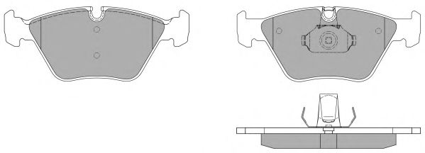 Brake Pad Set, disc brake FBP-1397
