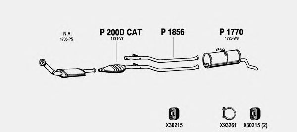Exhaust System CI604
