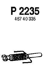 Exhaust Pipe P2235