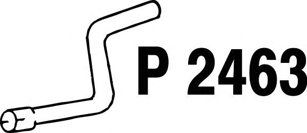 Exhaust Pipe P2463
