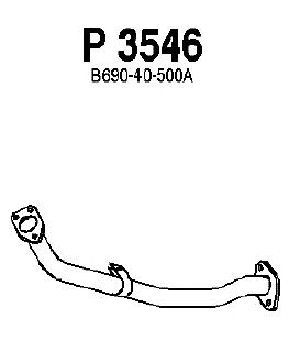 Exhaust Pipe P3546