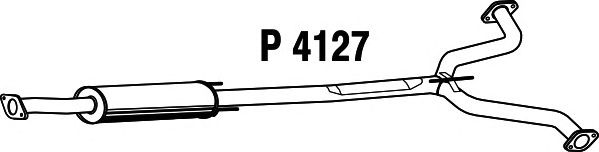 Middle Silencer P4127