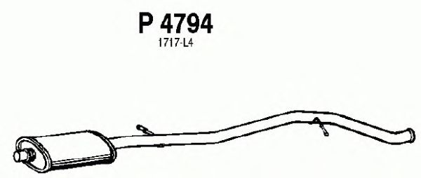 Middendemper P4794