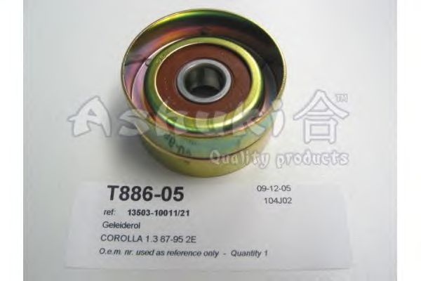 Deflection/Guide Pulley, timing belt T886-05